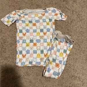 Little Sleepies Check Mate Pajama Set